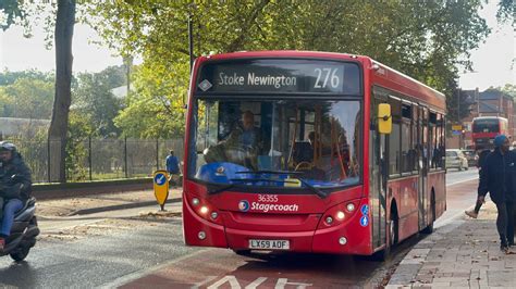 Bus Route 276 On Stagecoach LX59 ADF Enviro 200 Darts 36355 YouTube