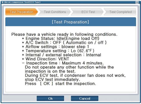 Kia Rio Compressor Inspection Air Conditioning System Heating