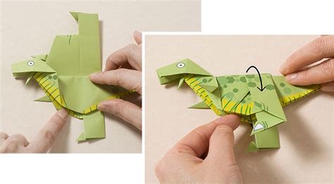 Origami Dinosaur T Rex Instructions