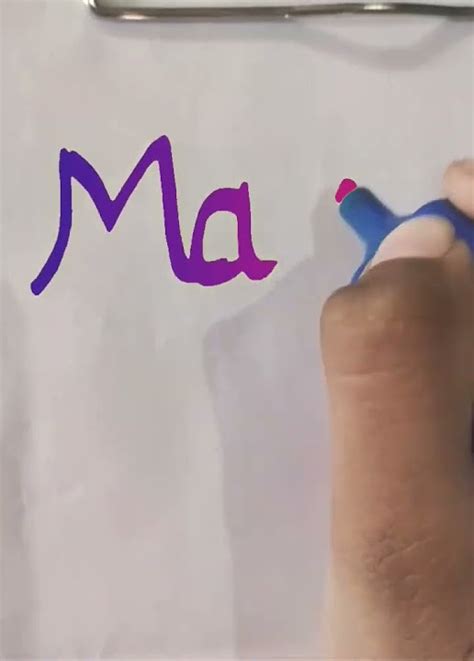 Mannat Name Writing Magic Pen Comment Your Name Satisfying Youtube