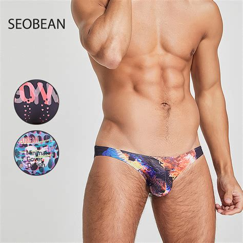 楽天市場SEOBEAN Graffiti BIKINI ビキニ ローライズ セクシー 肌触 立体 メンズインナー 柔らか生地 シンプル 運動ジム 筋トレ 日常insolent