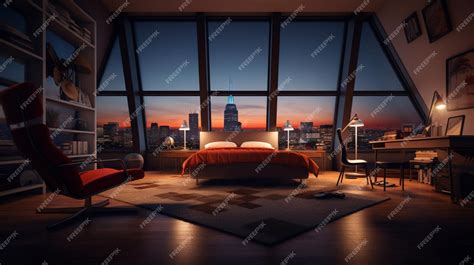 Premium Photo | The interior of a modern apartment