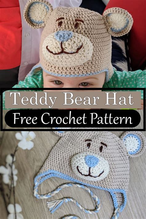 25 Crochet Bear Hat Patterns For Kids