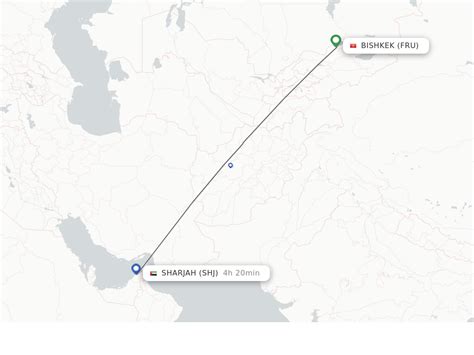 Direct Non Stop Flights From Bishkek To Sharjah Schedules