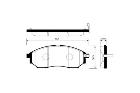 Колодки передние (оригинал) Nissan Murano Z51 / Qashqai JJ10+2 ...