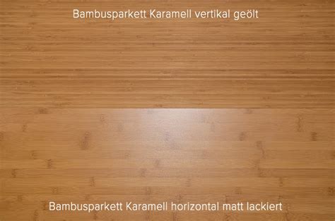 Bambusparkett geölt oder lackiert