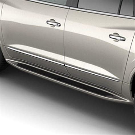 Buick Enclave Molded Assist Steps In Sparkling Silver Metallic