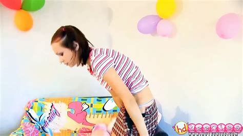 Slim Brunette Fingering Her Tight Pussy Feat Araxie Langley By