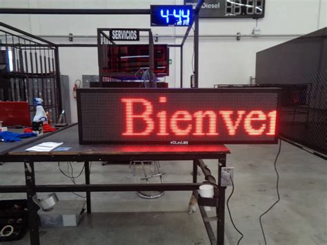 Letreros Led Programables Edled F Brica De Displays Electr Nicos Led