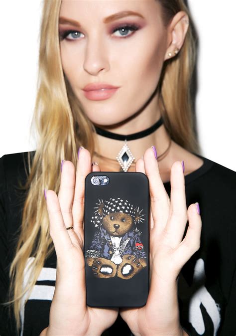 Rocker Teddy Iphone 5 Case Dolls Kill