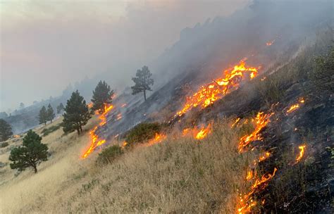 Firefighters Continue Progress In Containing Wildfires Cheyenne Wy