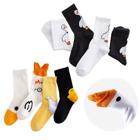 Носки женские хлопковые цветные, милые мягкие Смешные Мультяшные ...