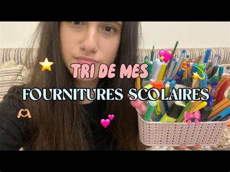 TRI ORGANISATION DE TOUTES MES FOURNITURES SCOLAIRES Back To School