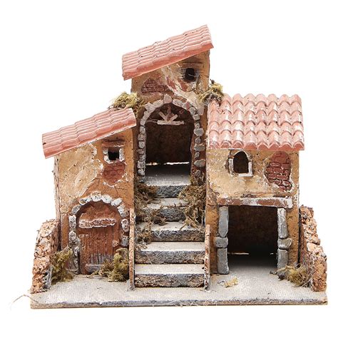 Case Presepe Napoletano Sughero E Resina X X Cm Vendita Online