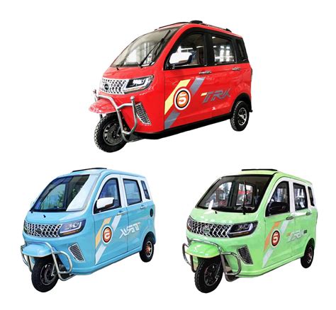 Supplier Pure Energy Low Speed Electric Closed Trike Tricycle China