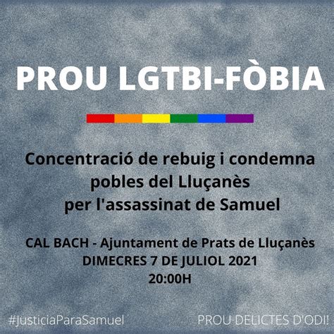 Concentraci De Rebuig I Condemna A Prats Per L Assassinat De Samuel