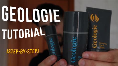 How To Geologie Skin Care Routine Step By Step Tutorial For Men Youtube