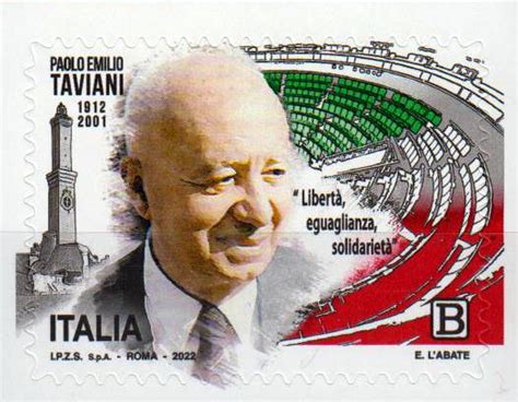 Paolo Emilio Taviani 2022 Sk Europa Italien 2022 Briefmarken Blocks 1