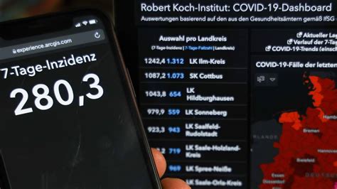 Aktuelle Corona Zahlen Vom RKI Inzidenz Sinkt Auf 280 3 45 000