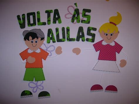 Mural De Volta As Aulas Boas Vindas Toda Atual