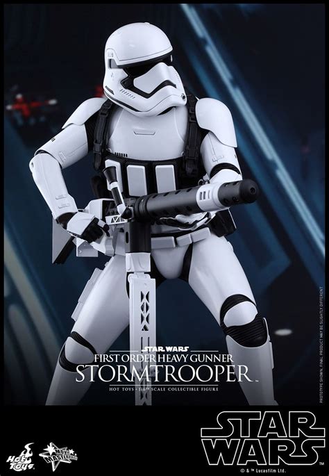 Hot Toys Star Wars The Force Awakens First Order Heavy Gunner Stormtrooper Star Wars