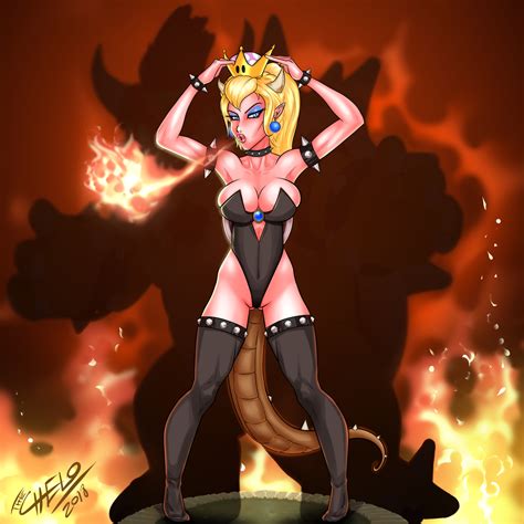 Bowsette By CheloMan Hentai Foundry