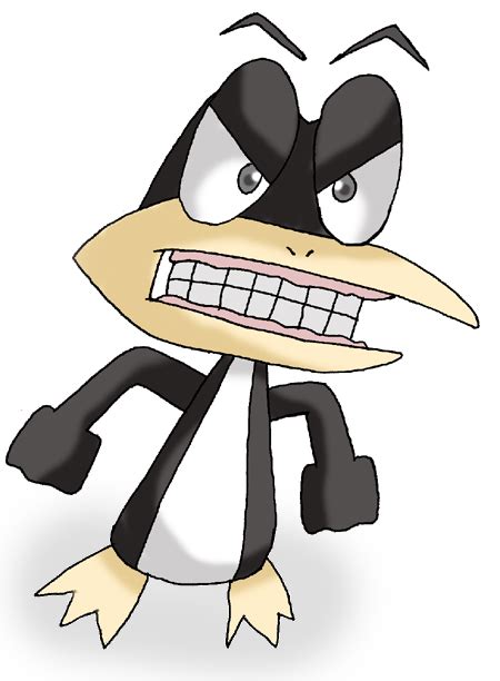 Angry Penguin by jigglysama on DeviantArt