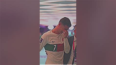 Cristiano Ronaldo crying 😢 💔 #cr7 #ronaldofans #portugal - YouTube