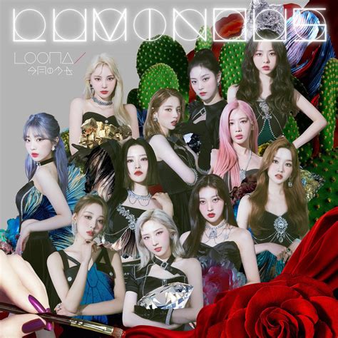 Loona Japanese Album Luminous Regular Ver Eve Pink K Pop