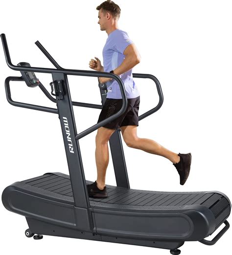 amazoncom runow curved treadmill  electric motorized treadmill