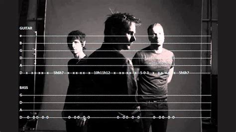 Muse Psycho Guitar Bass Tabs Youtube