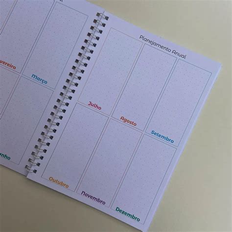 Planner Mensal Marion Papelaria