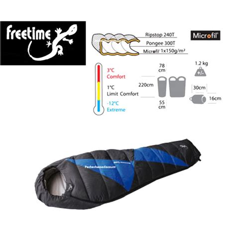SAC DE COUCHAGE MICROPAK 1200 FREETIME