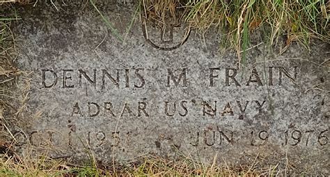 Dennis M Frain Find A Grave Memorial