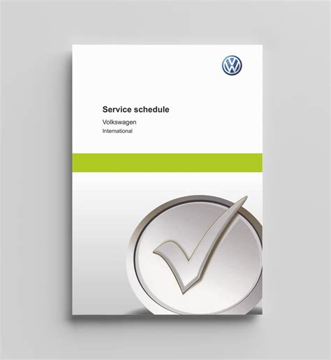 Volkswagen Transporter Service History Book Blank For All Vw Models Ebay