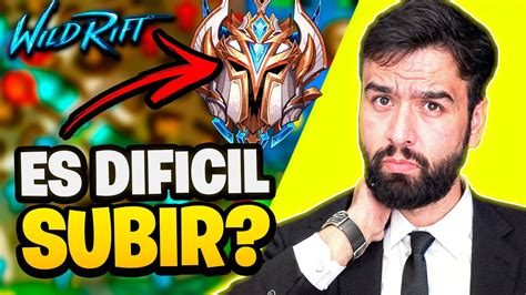 Estan Dificiles Las Ranked En Wild Rift Youtube