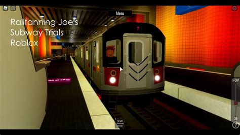 Railfanning At Joe S Subway Trials Roblox Min Of Trains Youtube