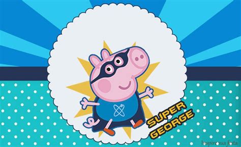 Super George Pig Kit Festa Gr Tis Para Imprimir Inspire Sua Festa