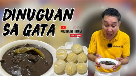 How To Cook Pork Dinuguan Sa Gata I Dinuguan Sa Gata YouTube