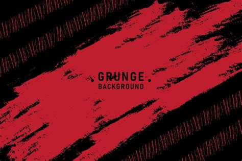 Premium Vector Abstract Red And Black Grunge Texture Background