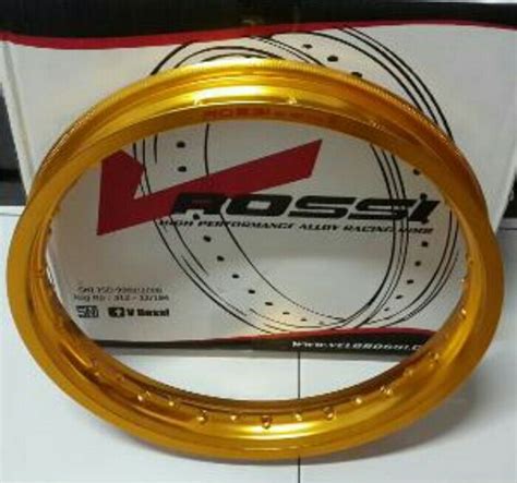 Jual VELG JARI JARI V ROSSI WM UKURAN 215 RING 17 WARNA GOLD Di Lapak