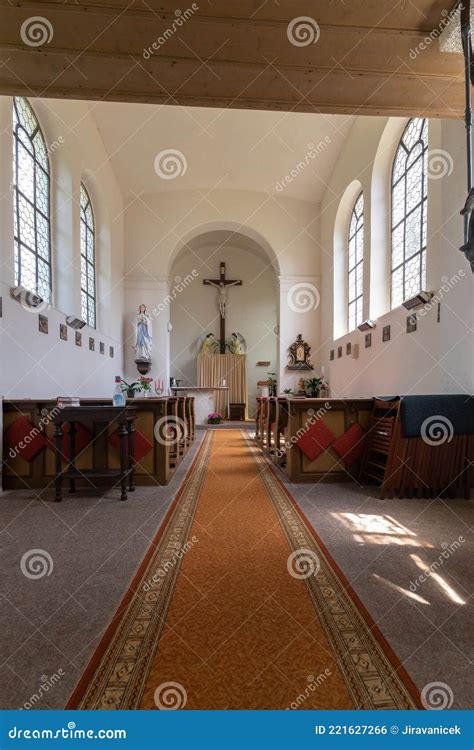 Lourdes Chapel On The Promontory With Virgin Mary Of Lourdes Sculpture