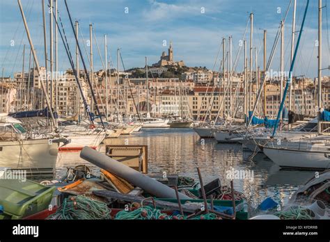 Old port of Marseille France Stock Photo - Alamy