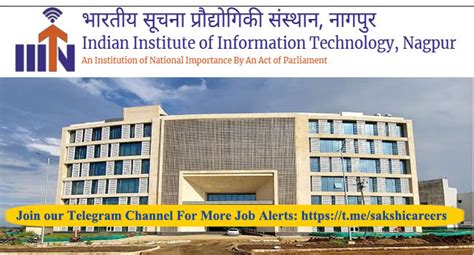 Iiit Nagpur Faculty Positions Recruitment Notification Online