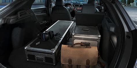 2019 Honda Civic Hatchback Cargo Space Shifts Around Your Needs