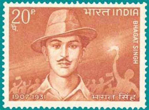 India 1968 Bhagat Singh Revolutionary Freedom Fighter Stamp Mnh