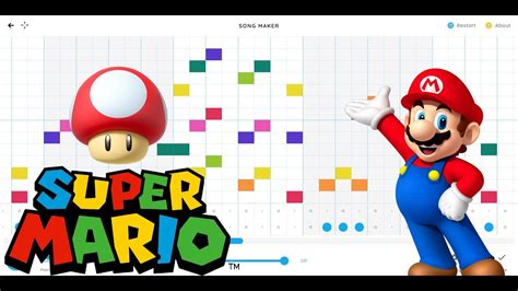 Super Mario Bros Theme Song Chrome Music Lab Link In DESC YouTube