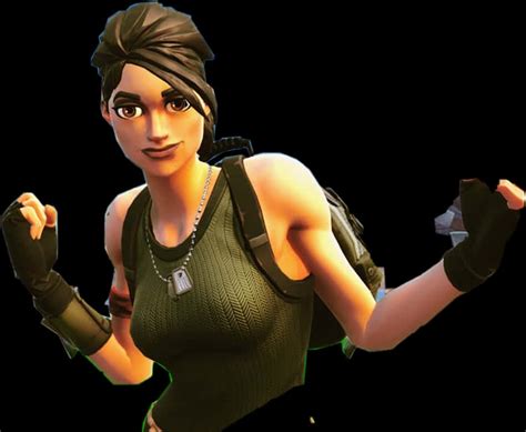 Download Fortnite Default Skin Female Character | Wallpapers.com