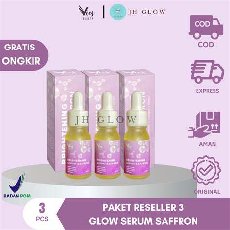 Paket Combo Serum Glowing Serum Saffron Glowing Serum Saffron