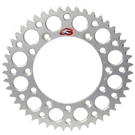 Renthal 154U 520 Ultralight Grooved Rear Sprocket Silver Motardinn